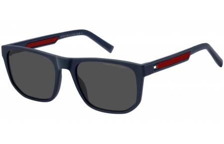 Gafas de Sol - Tommy Hilfiger - TH 2200/S - 8RU (IR) BLUE RED // GREY