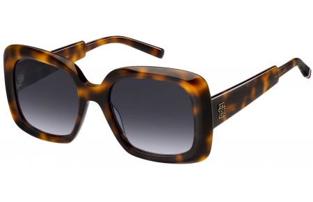 Gafas de Sol - Tommy Hilfiger - TH 2208/S - 05L (08) HAVANA // DARK BLUE GRADIENT