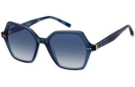 Gafas de Sol - Tommy Hilfiger - TH 2213/S - PJP (08) BLUE // DARK BLUE GRADIENT
