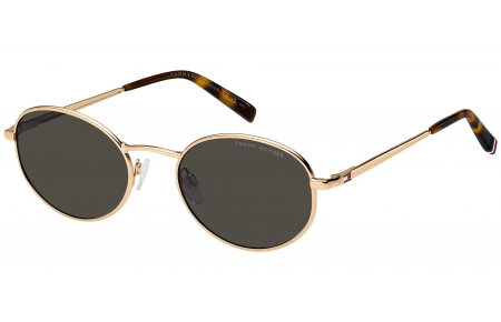 Gafas de Sol - Tommy Hilfiger - TH 2219/S - 000 (IR) GOLD // GREY