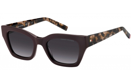 Gafas de Sol - Tommy Hilfiger - TH 2264/S - 0T4 (DG) HAVANA PINK // DARK VIOLET GRADIENT