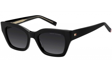 Gafas de Sol - Tommy Hilfiger - TH 2264/S - 807 (9O) BLACK // DARK GREY GRADIENT