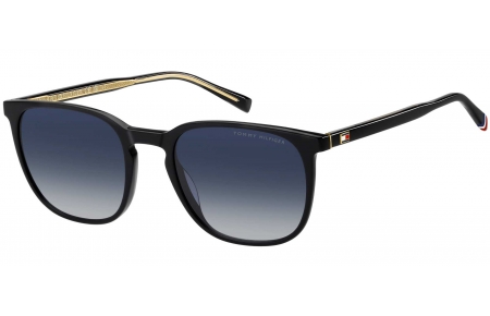 Gafas de Sol - Tommy Hilfiger - TH 2266/S - 807 (08) BLACK // DARK BLUE GRADIENT