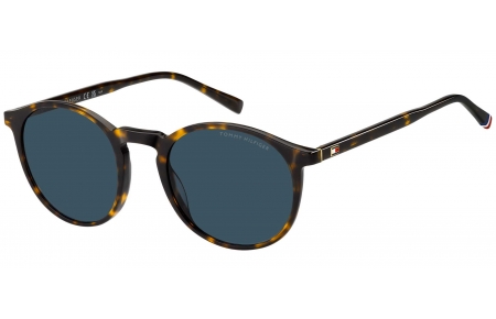 Gafas de Sol - Tommy Hilfiger - TH 2267/S - 086 (KU) DARK HAVANA // BLUE GREY