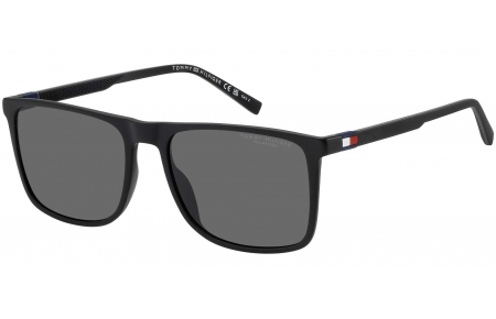 Gafas de Sol - Tommy Hilfiger - TH 2277/S - 08A (M9) BLACK GREY // GREY POLARIZED