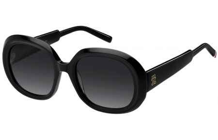 Gafas de Sol - Tommy Hilfiger - TH 2284/S - 807 (9O) BLACK // DARK GREY GRADIENT