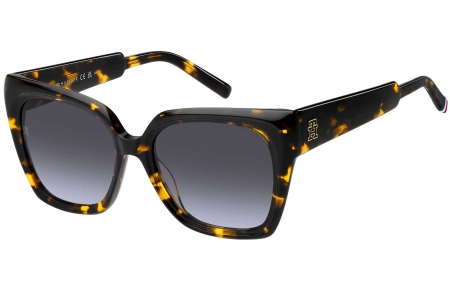 Gafas de Sol - Tommy Hilfiger - TH 2285/S - 086 (08) HAVANA // DARK BLUE GRADIENT