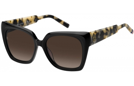 Gafas de Sol - Tommy Hilfiger - TH 2285/S - WR7 (HA) BLACK HAVANA // BROWN GRADIENT