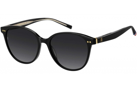 Gafas de Sol - Tommy Hilfiger - TH 2289/S - 807 (9O) BLACK // DARK GREY GRADIENT