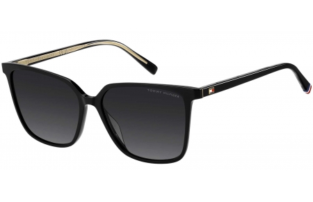 Gafas de Sol - Tommy Hilfiger - TH 2292/S - 807 (9O) BLACK // DARK GREY GRADIENT