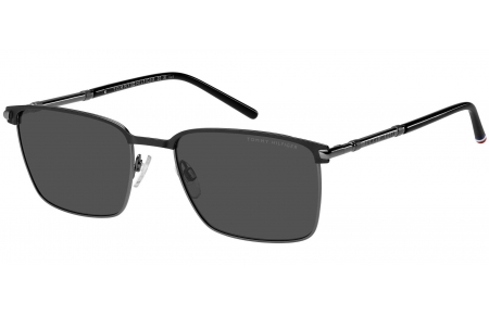 Gafas de Sol - Tommy Hilfiger - TH 2329/S - ANS (IR) BLACK DARK RUTHENIUM // GREY
