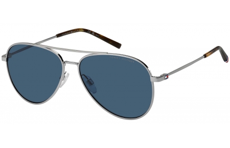 Gafas de Sol - Tommy Hilfiger - TH 2336/S - 6LB (KU) RUTHENIUM // BLUE
