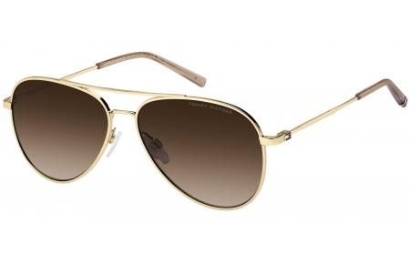 Gafas de Sol - Tommy Hilfiger - TH 2336/S - J5G (HA) GOLD // BROWN GRADIENT