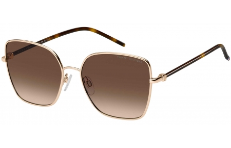 Gafas de Sol - Tommy Hilfiger - TH 2337/S - 000 (HA) GOLD // BROWN GRADIENT