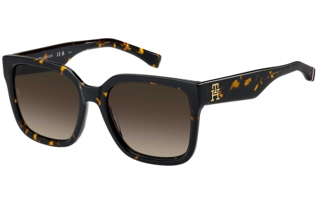 Gafas de Sol - Tommy Hilfiger - TH 2342/S - 086 (HA) DARK HAVANA // BROWN GRADIENT