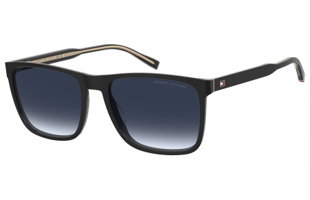 Gafas de Sol - Tommy Hilfiger - TH 2390/S - 807 (08) BLACK // DARK BLUE GRADIENT