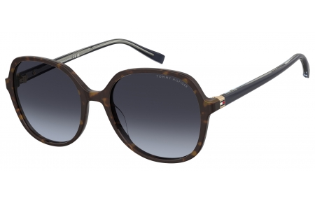 Gafas de Sol - Tommy Hilfiger - TH 2394/S - 086 (08) HAVANA // DARK BLUE GRADIENT