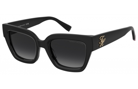 Gafas de Sol - Tommy Hilfiger - TH 2402/S - 807 (9O) BLACK // DARK GREY GRADIENT