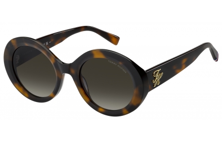 Gafas de Sol - Tommy Hilfiger - TH 2403/S - 05L (BC) HAVANA // BROWN GRADIENT GREEN