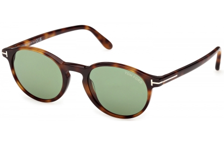 Gafas de Sol - Tom Ford - PRESCOTT-02 FT1331 - 53N  HAVANA // GREEN