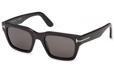 Gafas de Sol - Tom Ford - ANDY-02 FT1333 - 01A  SHINY BLACK // SMOKE