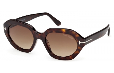 Gafas de Sol - Tom Ford - MERYL-02 FT1341 - 52F  DARK HAVANA // BROWN GRADIENT