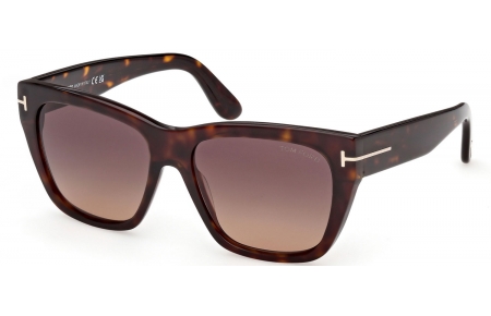 Gafas de Sol - Tom Ford - FLYNN-02 FT1343 - 52T  DARK HAVANA // BURGUNDY GRADIENT