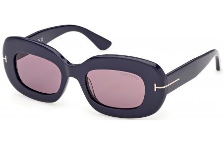 Gafas de Sol - Tom Ford - ISLAY-02 FT1345 - 53P  HAVANA // GREEN GRADIENT