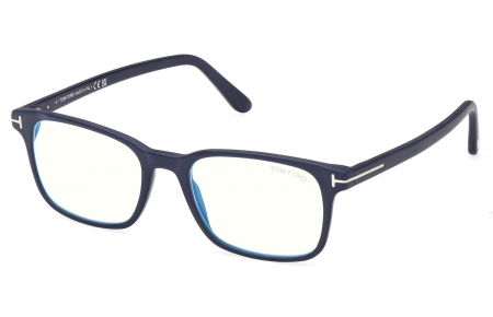 Monturas - Tom Ford - FT5831-B  - 091  MATTE BLUE
