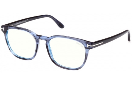 Monturas - Tom Ford - FT5868-B - 092  STRIPED BLUE