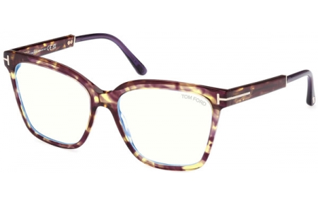 Lunettes de vue - Tom Ford - FT5892-B - 055  HAVANA RED