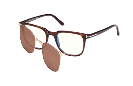 Lunettes de vue - Tom Ford - FT5916-B  - 052  DARK HAVANA