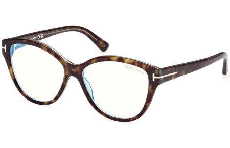 Monturas - Tom Ford - FT5954-B - 055  DARK HAVANA