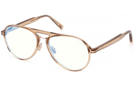 Lunettes de vue - Tom Ford - FT5981-B - 045  SHINY BROWN
