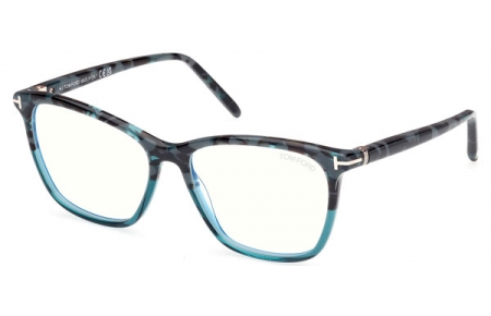 Monturas - Tom Ford - FT5989-B - 055  HAVANA BLUE