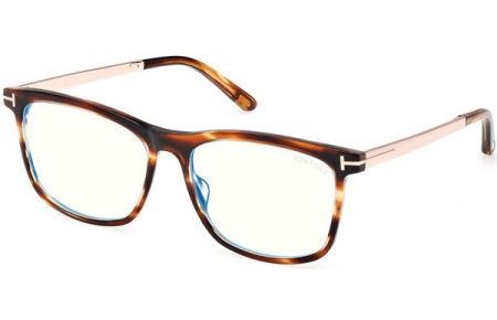 Lunettes de vue - Tom Ford - FT6038-B - 055  HAVANA HONEY
