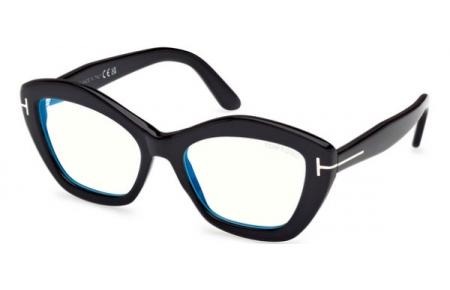 Monturas - Tom Ford - FT6044-B - 001  SHINY BLACK