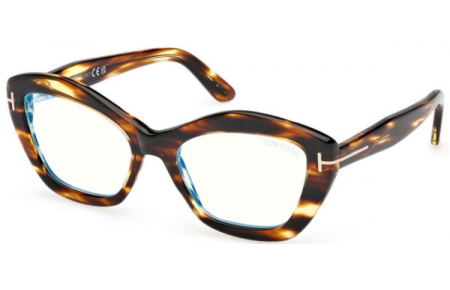 Monturas - Tom Ford - FT6044-B - 055  HAVANA HONEY