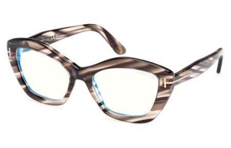Monturas - Tom Ford - FT6044-B - 056  STRIPED GREY