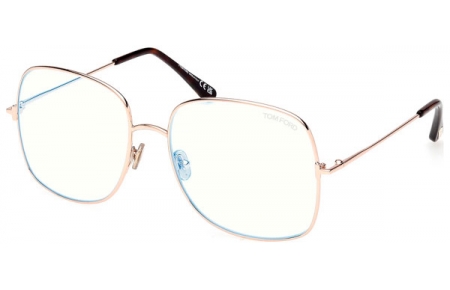 Monturas - Tom Ford - FT6048-B - 028  SHINY ROSE GOLD