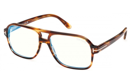 Monturas - Tom Ford - FT6058-B - 055  HAVANA HONEY