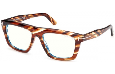 Monturas - Tom Ford - FT6059-B - 055  STRIPED HAVANA
