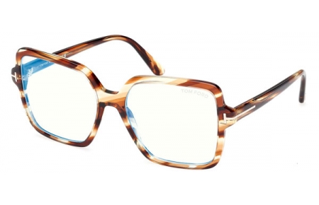 Monturas - Tom Ford - FT6063-B - 055  STRIPED BROWN
