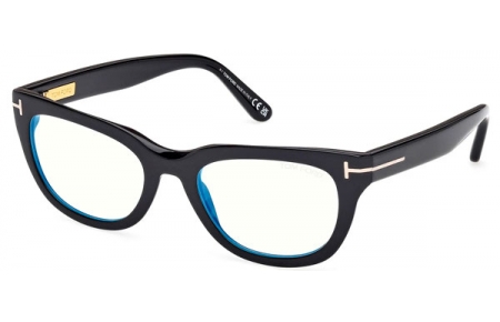 Monturas - Tom Ford - FT6066-B - 001  SHINY BLACK