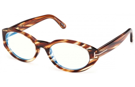Monturas - Tom Ford - FT6067-B - 055  STRIPED BROWN