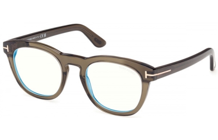Lunettes de vue - Tom Ford - FT6081-B - 098  SHINY DARK GREEN