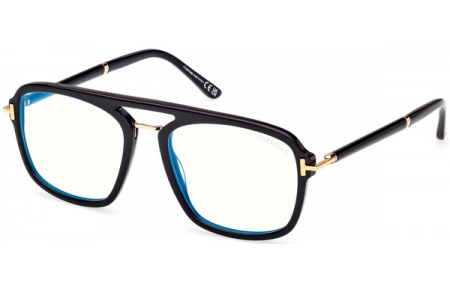 Monturas - Tom Ford - FT6086-B - 001  SHINY BLACK