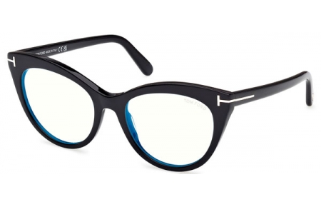Monturas - Tom Ford - FT6091-B - 001  SHINY BLACK