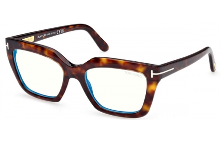 Lunettes de vue - Tom Ford - FT6093-B - 052  DARK HAVANA