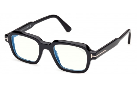 Monturas - Tom Ford - FT6123-B - 001  SHINY BLACK